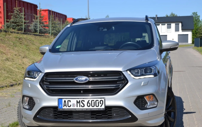 Ford Kuga cena 77900 przebieg: 218584, rok produkcji 2018 z Iława małe 742